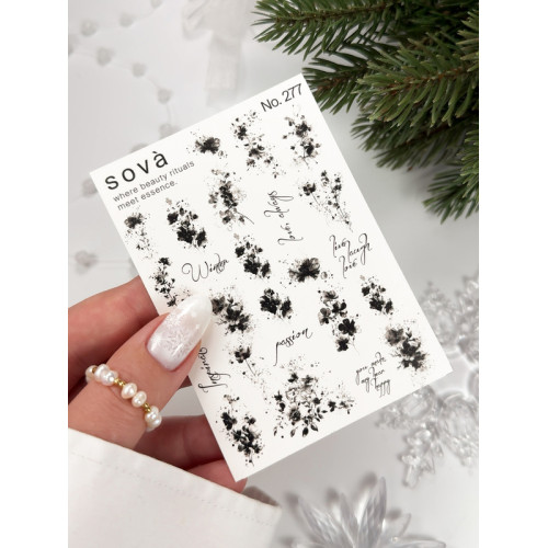 Nail Sticker 277 SOVADECOR