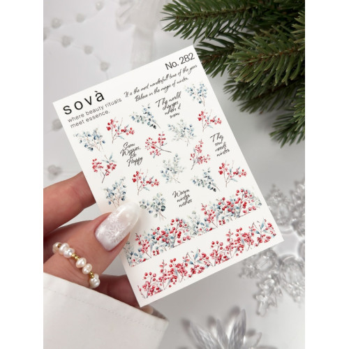Nail Sticker 282 SOVADECOR