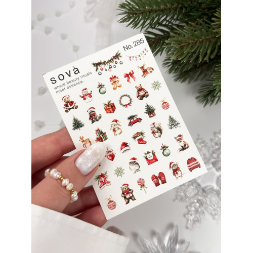Nail Sticker 285 SOVADECOR