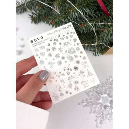 Nail Sticker 293 SOVADECOR
