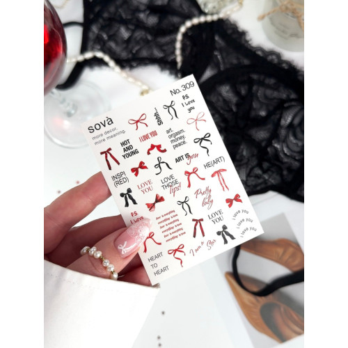 Nail Sticker 309 SOVADECOR