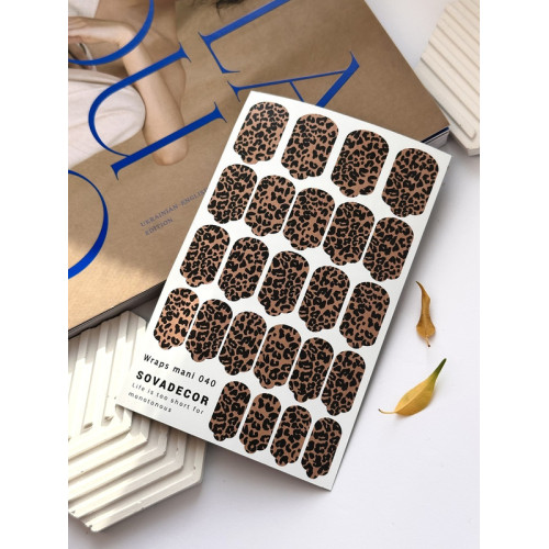Wraps for manicure 040 SOVADECOR
