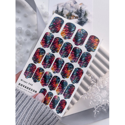 Wraps for manicure 046 SOVADECOR