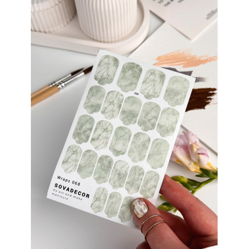 Wraps for manicure 068 SOVADECOR