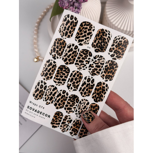 Wraps for manicure 074 SOVADECOR