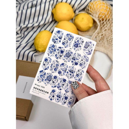 Wraps for manicure 086 SOVADECOR