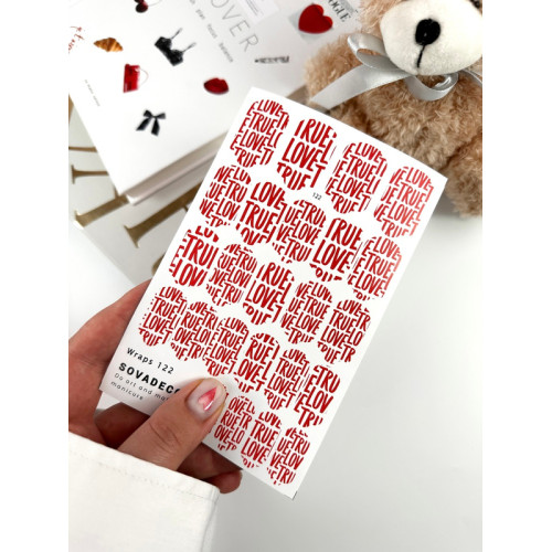 Wraps for manicure 122 SOVADECOR