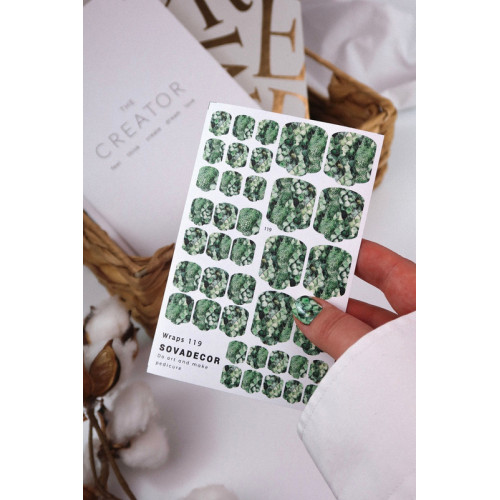 Wraps for pedicure 119 SOVADECOR