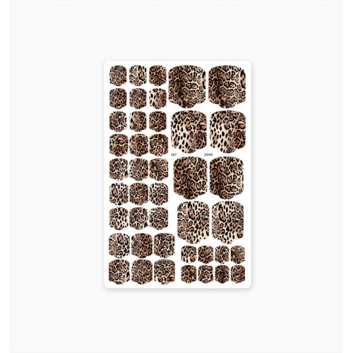 Wraps for pedicure 167 SOVADECOR