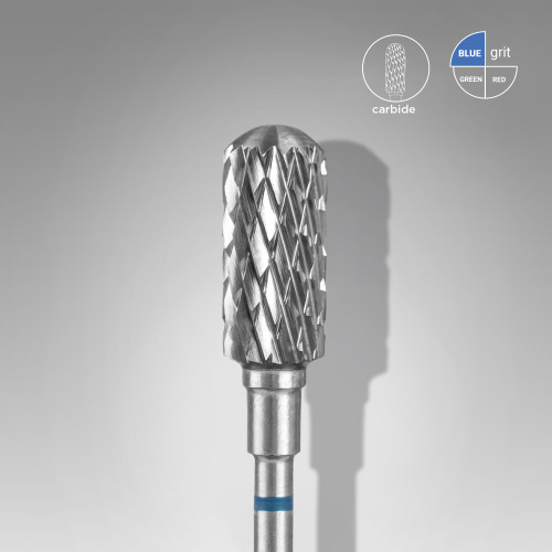 Carbide drill bit, safe rounded "cylinder," blue, head diameter 6 mm/ working part 14 mm Staleks FT31B060/14
