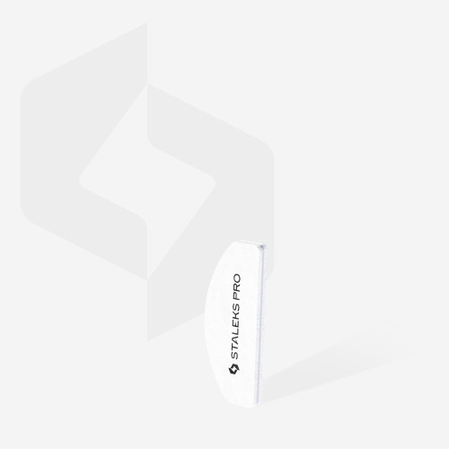 Grinding buff crescent mini EXPERT 41 100/180 grit (20 pcs) Staleks Pro