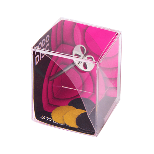 Pedicure disc Staleks PODODISC EXPERT S and set of disposable file 180 grit 5 pc (15 mm) PDset-15