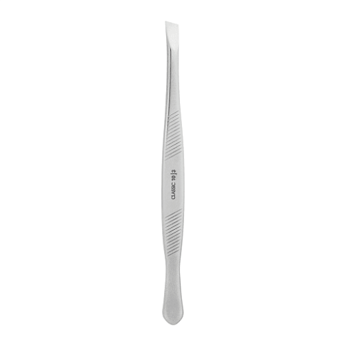 Eyebrow tweezers Staleks CLASSIC 10 TYPE 3 (wide slant) TC-10/3