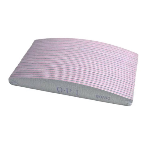 OPI Crescent Nail File 80/80, 25 pcs.