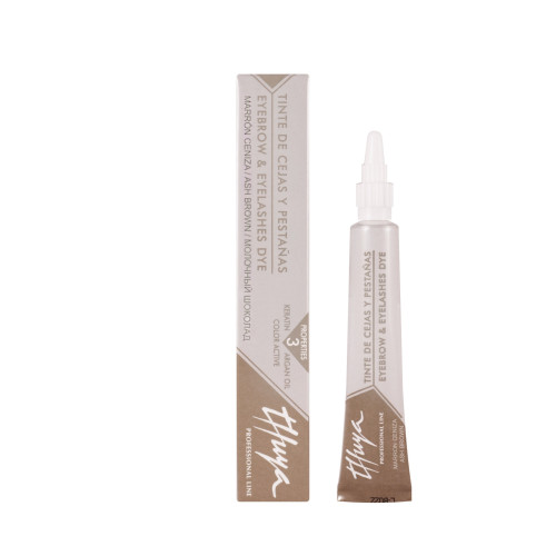 Eyebrow and eyelash tint (ash brown, milk chocolate) Thuya, 14 ml