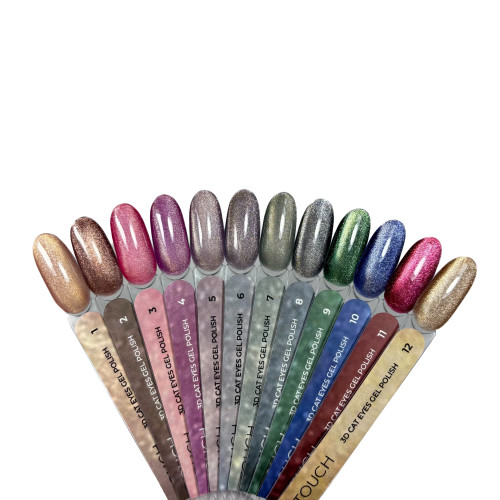 3D Cat Eyes Gel Polish Collection TOUCH