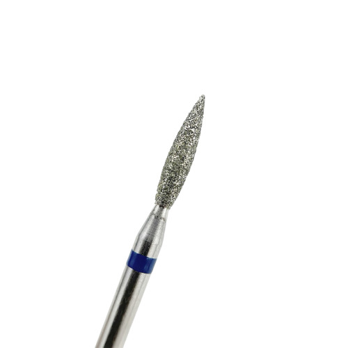 Diamond nail drill bit, Flame blue, 023 (H02310D-M), TOUCH 