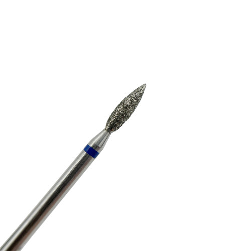 Diamond nail drill bit, Flame blue, 025 (H02509D-M), TOUCH 