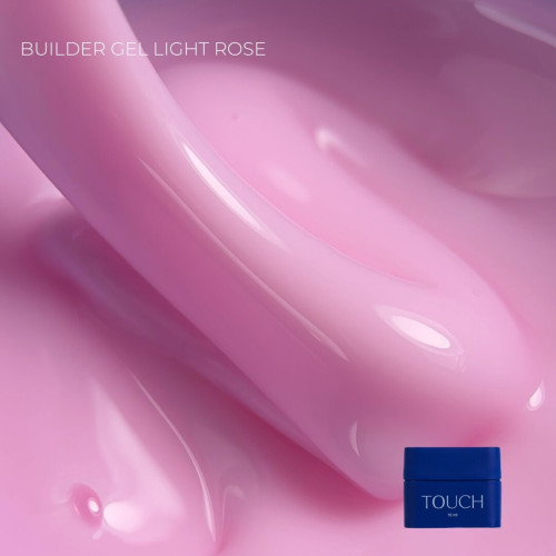 TOUCH Builder Gel Light rose, 30 мл