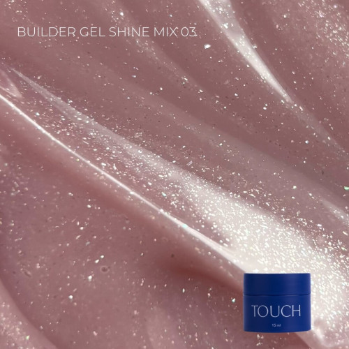 TOUCH Builder gel Shine Mix 3, 15 ml
