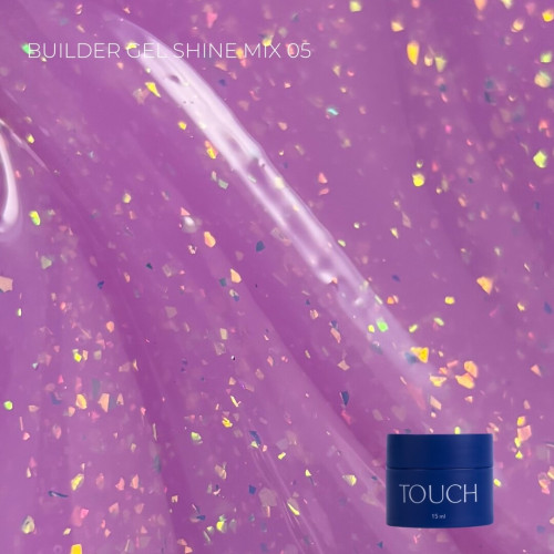 TOUCH Builder gel Shine Mix 5, 15 ml