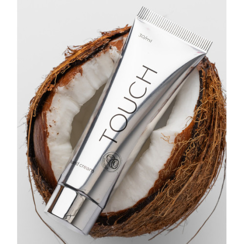 TOUCH Silver Line Hand cream Coconut, 30 ml TOUCH Silver Line Hand cream Coconut, 30 ml