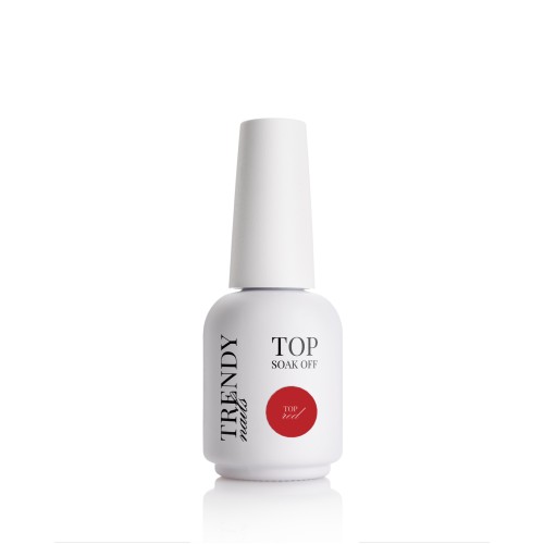 HFTF Top color RED 15 ml, TRENDY Nails