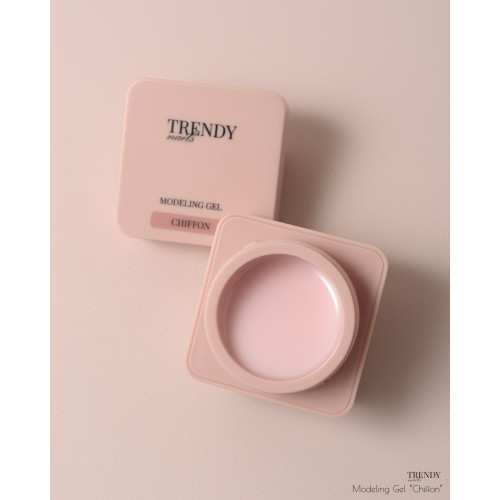 Modeling gel "Chiffon" 30 ml, TRENDY Nails