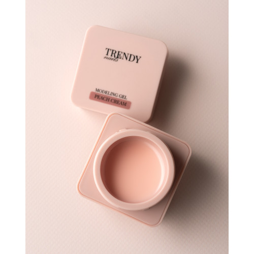 Modeling gel "Peach Cream" 30 ml, TRENDY Nails