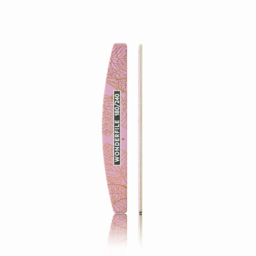 Nail file Half Grey 180/240 Wonderfile
