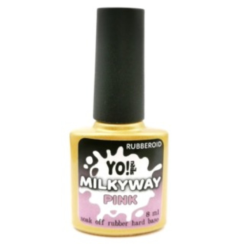 Yo!Nails Milkyway PINK Soak Off Hard Base, 8 ml