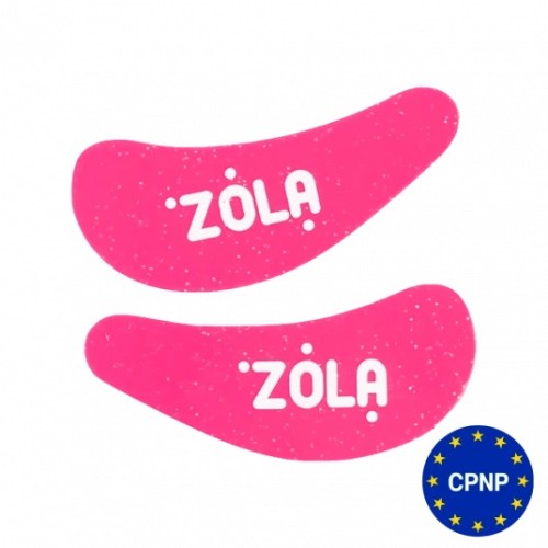 ZOLA Reusable Silicone Eye Patches (1 Pair) (Raspberry)