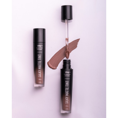 ZOLA x Valentina Lelyukh Жидкие тени для век Silky Matte Tint 07 Smoky Orchid