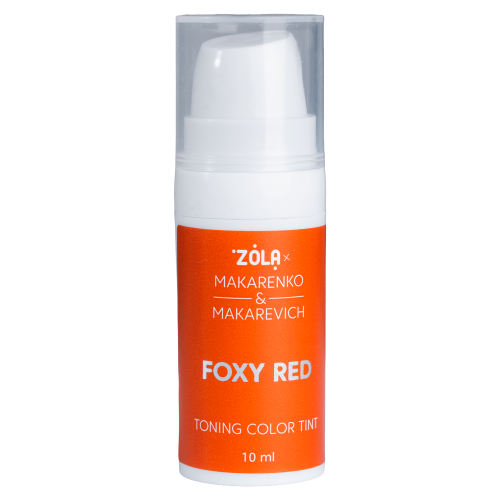 ZOLA x Makarenko x Makarevich Tinted Lip Gel, Fox Red, 10 ml.