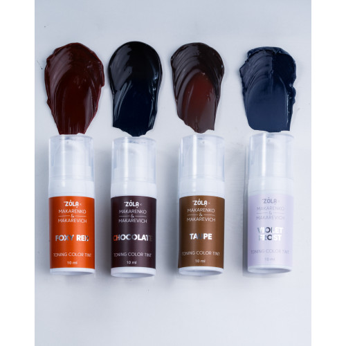 ZOLA x Makarenko x Makarevich Tinted Lip Gel, Violet Frost, 10 ml.