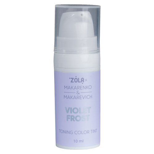 ZOLA x Makarenko x Makarevich Tinted Lip Gel, Violet Frost, 10 ml.