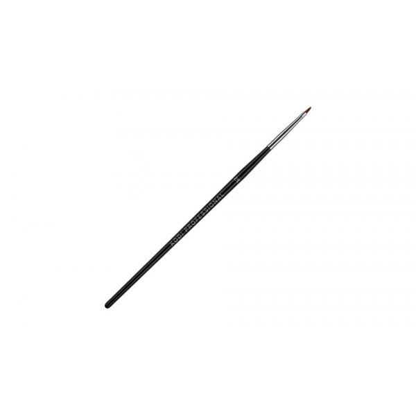 Кисть для гелевого моделирования №2/E (нейлон; деревянная черная ручка) Kodi Professional