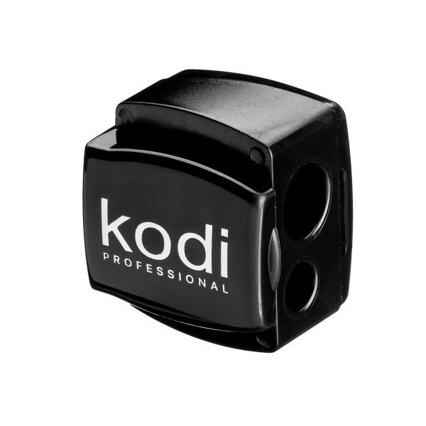 Cosmetic Pencil Sharpener (glossy black with two blades) Kodi Professional