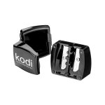 Cosmetic Pencil Sharpener (glossy black with two blades) Kodi Professional