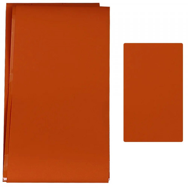 Foil for Craquelure (Orange, Matte) Komilfo