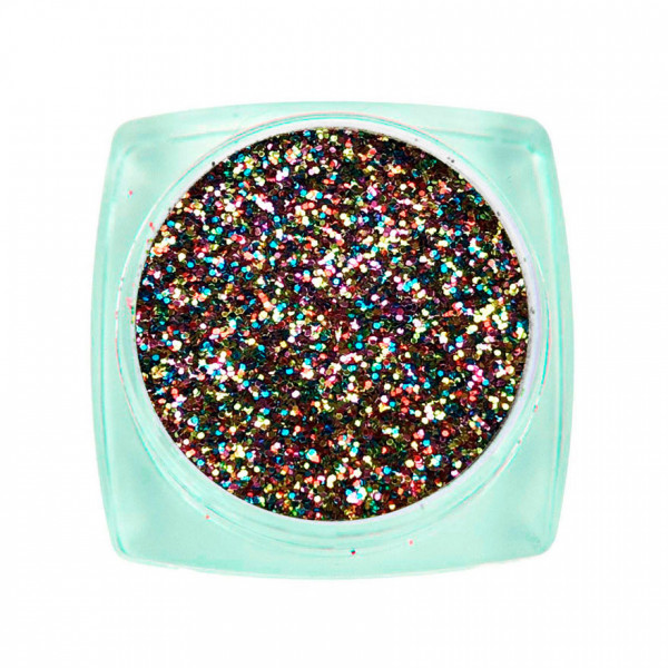 Spangles №067F Multi-colored (0.3 mm, 2.5 g) Komilfo