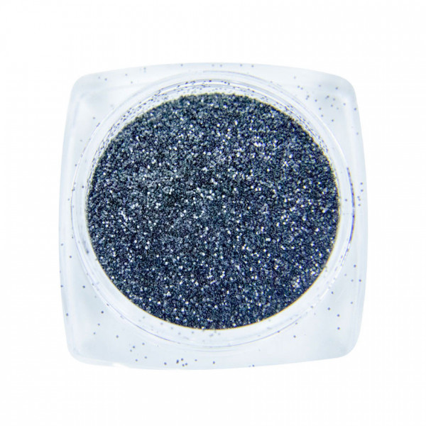 Spangles №024 Black (0.08 mm, 2.5 g) Komilfo