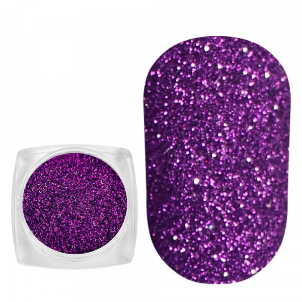 Spangles №042 Deep Purple (0.08 mm, 2.5 g) Komilfo