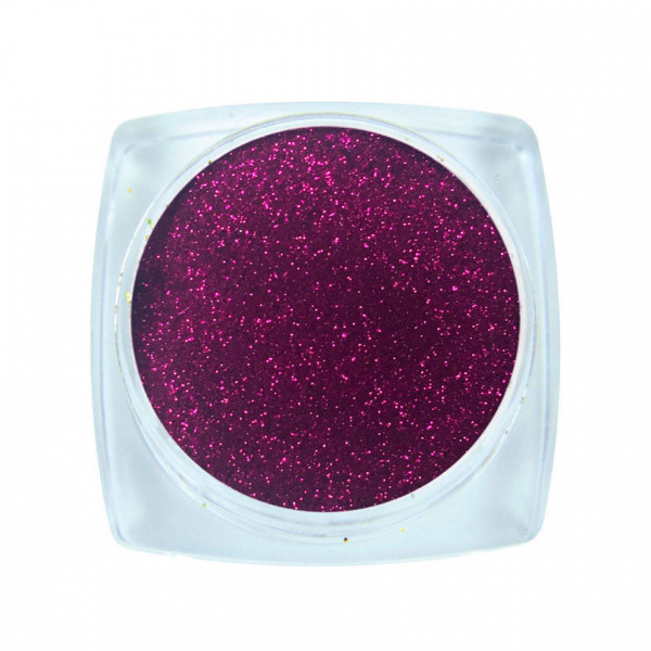 Spangles №044 Azure-violet (0.08 mm, 2.5 g) Komilfo