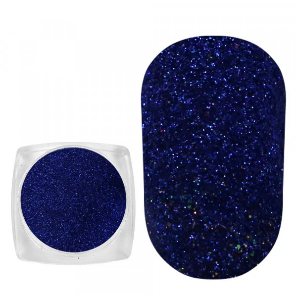 Spangles №051 Blue-violet (0.08 mm, 2.5 g) Komilfo