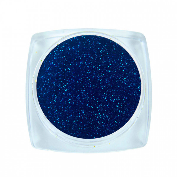Spangles №053 Bright Blue (0.08 mm, 2.5 g) Komilfo