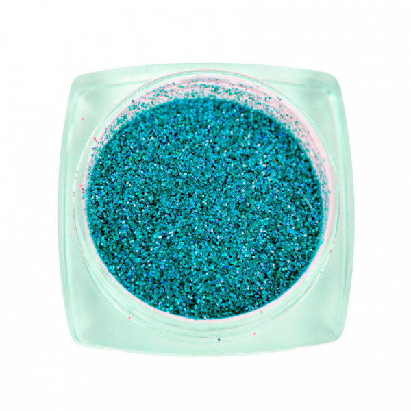 Spangles №055 Turquoise (0.08 mm, 2.5 g) Komilfo