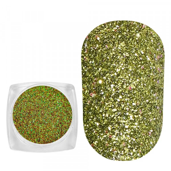 Spangles №059 Light Green (0.1 mm, 2.5 g) Komilfo