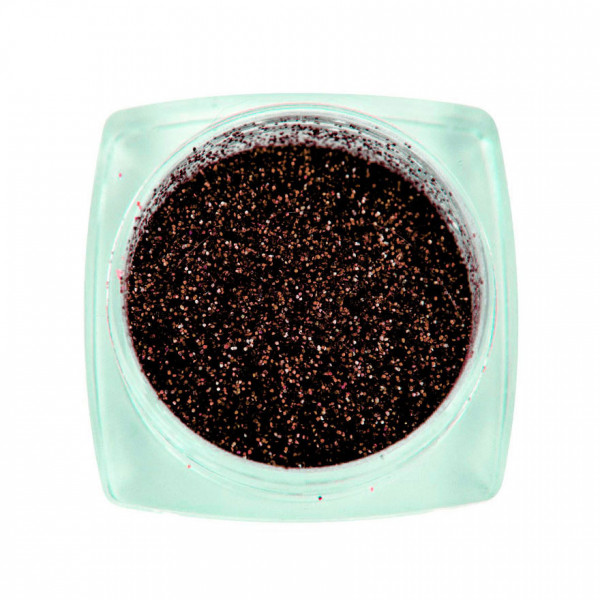 Spangles №062 Brown (0.08 mm, 2.5 g) Komilfo