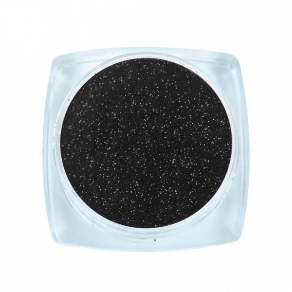 Spangles №065 Black (0.08 mm, 2.5 g) Komilfo